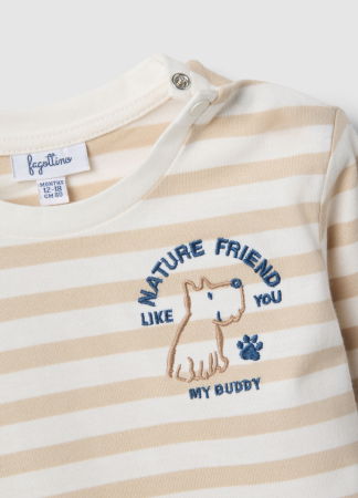 Hanorace - Bluza Stripes Baieti 9-36 Luni