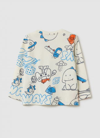 BAIETI - OVS Kids Bluza Sugar Swizzle Baieti 9-36 Luni