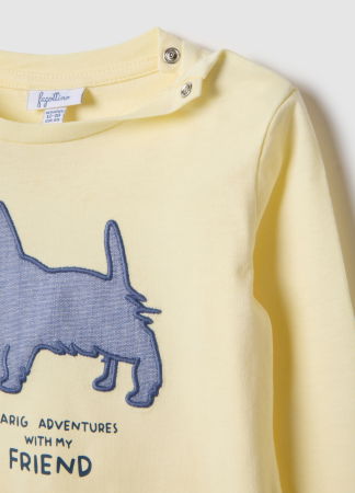 Baieti 9-36 LUNI - OVS Kids Bluza Transparent Yellow Baieti 9-36 Luni