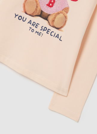 Толстовки - OVS Kids Свитшот Для Девочек Vanilla Cream 3-10 Лет