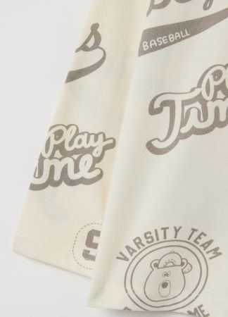 Baieti 9-36 LUNI - OVS Kids Bluza Vanilla Ice Baieti 9-36 Luni