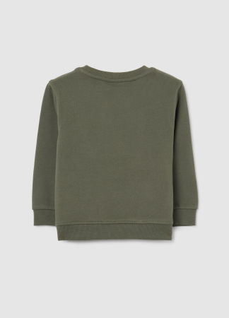 Мальчики 9-36 МЕСЯЦЕВ - OVS Kids Свитшот С Флисом Для Мальчиков Зелёный 9-36 Месяцев