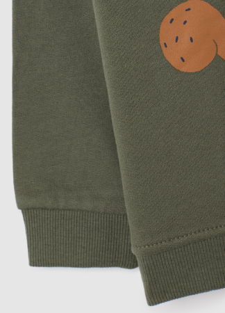 Толстовки - OVS Kids Свитшот С Флисом Для Мальчиков Зелёный 9-36 Месяцев