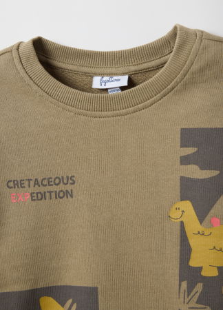 BAIETI - OVS Kids Bluza Verde Baieti 9-36 Luni