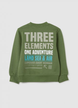 BAIETI - OVS Kids Bluza Vineyard Green Baieti 3-10 Ani