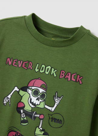 BAIETI - OVS Kids Bluza Vineyard Green Baieti 3-10 Ani