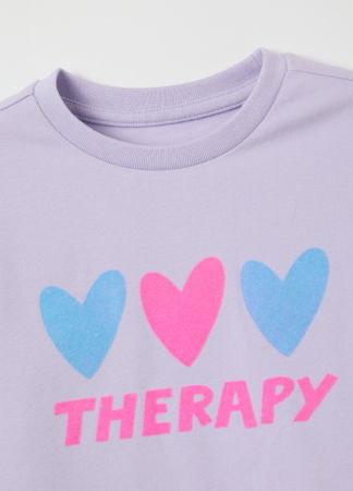 Fetite 3-10 ANI - OVS Kids Bluza Violet Pal Fete 3-10 Ani