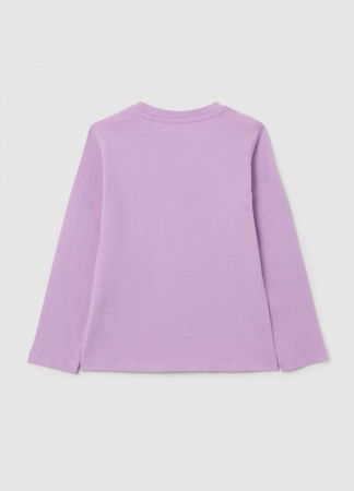 Девочки 3-10 ЛЕТ - OVS Kids Свитшот Для Девочек Фиолетовый 3-10 Лет