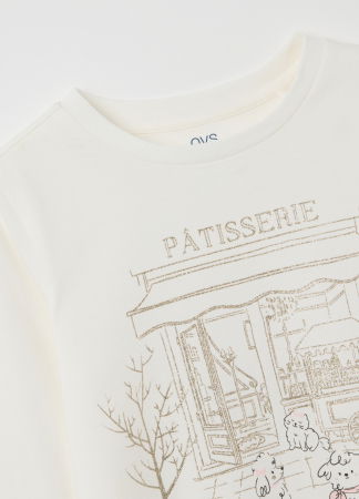 OVS Kids Свитшот Для Девочек White Alyssum 3-10 Лет [3]