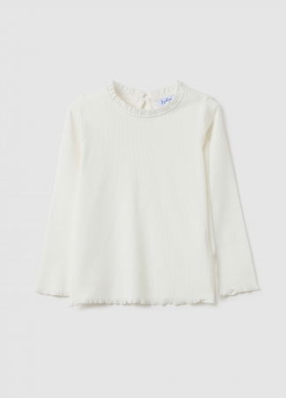 FETE - OVS Kids Bluza White Alyssum Fete 9-36 Luni