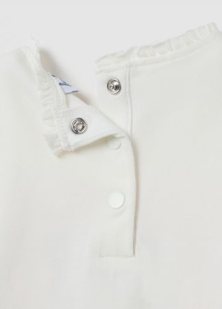 FETE - OVS Kids Bluza White Alyssum Fete 9-36 Luni