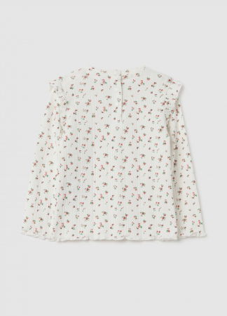 FETE - OVS Kids Bluza White Alyssum Fete 9-36 Luni