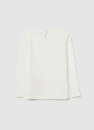 FETE - OVS Kids Bluza White Alyssum Fete 9-36 Luni