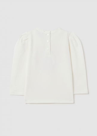 FETE - OVS Kids Bluza White Alyssum Fete 9-36 Luni