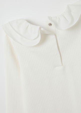 FETE - OVS Kids Bluza White Alyssum Fete 9-36 Luni