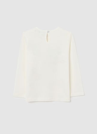 FETE - OVS Kids Bluza White Alyssum Fete 9-36 Luni