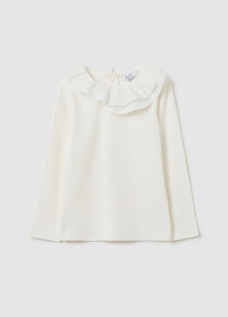 FETE - OVS Kids Bluza White Alyssum Fete 9-36 Luni