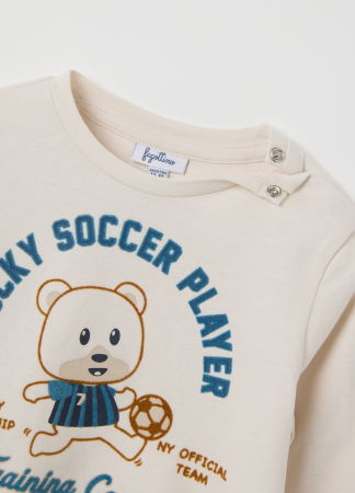 Толстовки - OVS Kids Свитшот Для Мальчиков White Sand 9-36 Месяцев