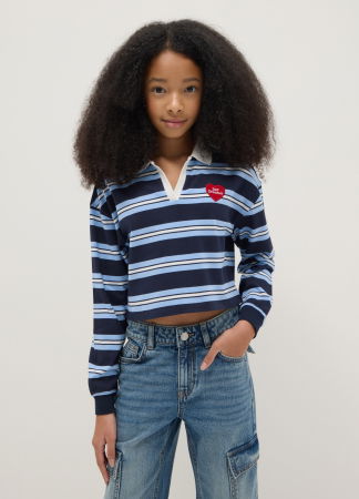 FETE - OVS Kids Bluza White-Striped Blue Fete 10-15 Ani