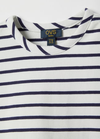 FETE - OVS Kids Bluza White-Striped Blue Fete 3-10 Ani