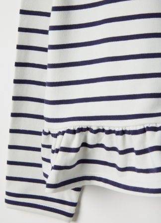 FETE - OVS Kids Bluza White-Striped Blue Fete 3-10 Ani