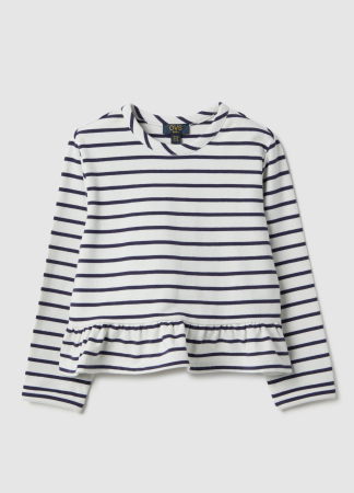 FETE - OVS Kids Bluza White-Striped Blue Fete 3-10 Ani