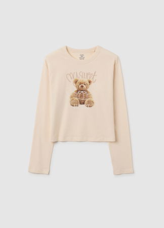 Fetite 10-15 ANI - OVS Kids Bluza Wood Ash Fete 10-15 Ani