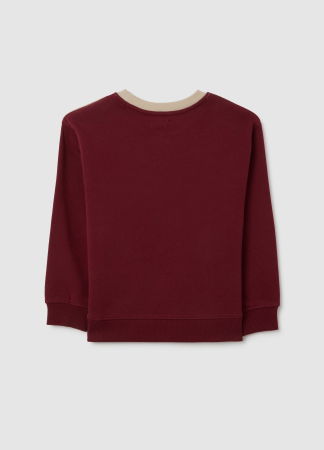 BAIETI - OVS Kids Bluza Cu Fleece Zinfandel Baieti 3-10 Ani