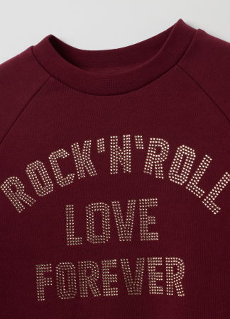 Толстовки - OVS Kids Свитшот Для Девочек Zinfandel 3-10 Лет