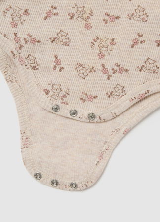 Body si Salopete - OVS Kids Body Beige Melange Fete 0-9 Luni