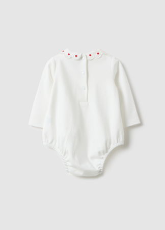 BAIETI - OVS Kids Body Maneca Lunga Alb Baieti 0-9 Luni