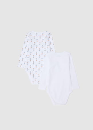Baieti 0-9 LUNI - OVS Kids Body Maneca Scurta Bright White Baieti 0-9 Luni