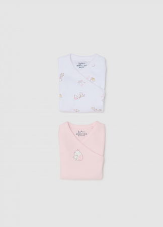 Body si Salopete - OVS Kids Body Maneca Scurta Bright White Fete 0-9 Luni