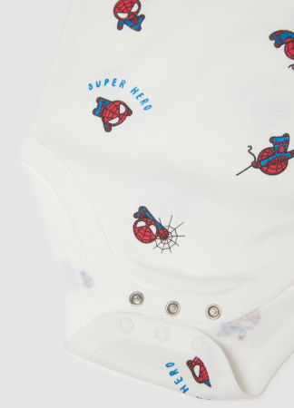 Body si Salopete - OVS Kids Body Maneca Scurta Brilliant White Baieti 0-9 Luni