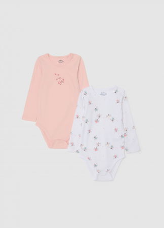 FETE - OVS Kids Body Maneca Scurta Chintz Rose Fete 0-9 Luni