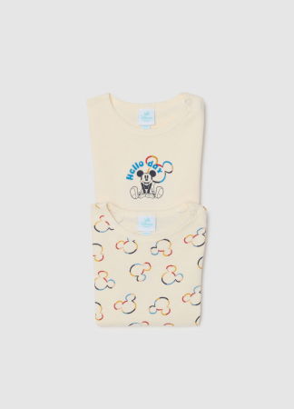 МАЛЬЧИКИ - OVS Kids Боди С Коротким Рукавом Для Мальчиков Eggnog 0-9 Месяцев