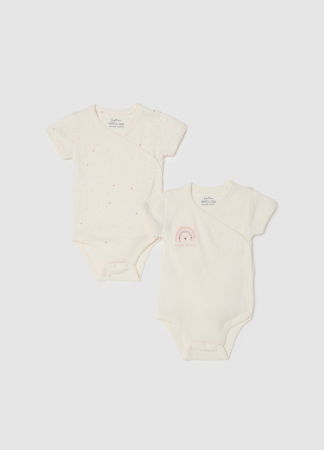 BAIETI - OVS Kids Body Maneca Scurta Gardenia Baieti 0-9 Luni