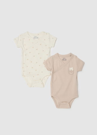 МАЛЬЧИКИ - OVS Kids Боди С Коротким Рукавом Для Мальчиков Серый 0-9 Месяцев