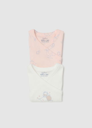 ДЕВОЧКИ - OVS Kids Боди С Коротким Рукавом Для Девочек Mangano Calcite 0-9 Месяцев