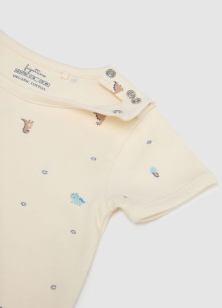 МАЛЬЧИКИ - OVS Kids Боди С Коротким Рукавом Для Мальчиков Nougat 0-9 Месяцев