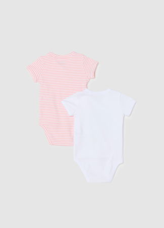 ДЕВОЧКИ - OVS Kids Боди С Коротким Рукавом Для Девочек Pink Dolphin 0-9 Месяцев