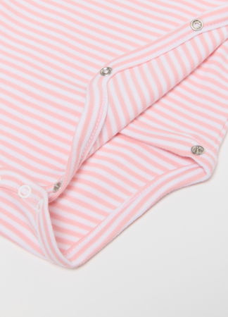 ДЕВОЧКИ - OVS Kids Боди С Коротким Рукавом Для Девочек Pink Dolphin 0-9 Месяцев