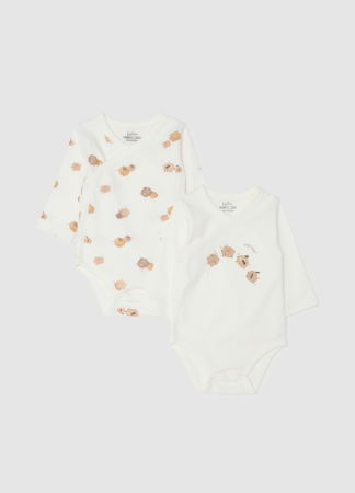 Body si Salopete - OVS Kids Body Maneca Scurta Pristine Fete 0-9 Luni