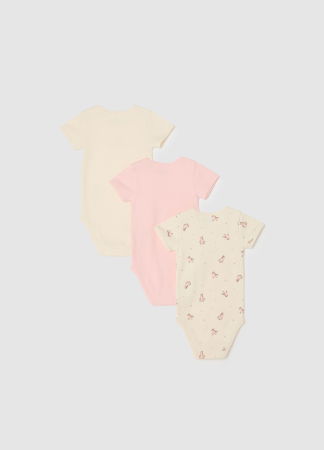 ДЕВОЧКИ - OVS Kids Боди С Коротким Рукавом Для Девочек Rose Quartz 0-9 Месяцев