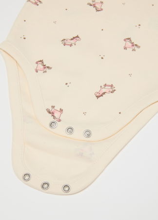 ДЕВОЧКИ - OVS Kids Боди С Коротким Рукавом Для Девочек Rose Quartz 0-9 Месяцев