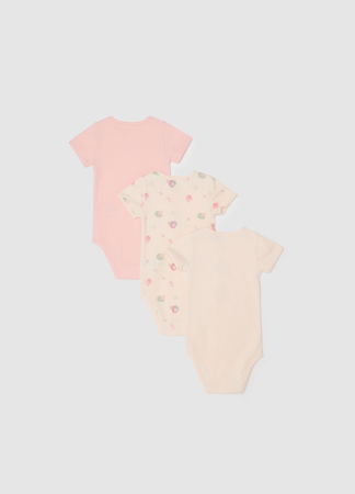 Body si Salopete - OVS Kids Body Maneca Scurta Rose Quartz Fete 0-9 Luni