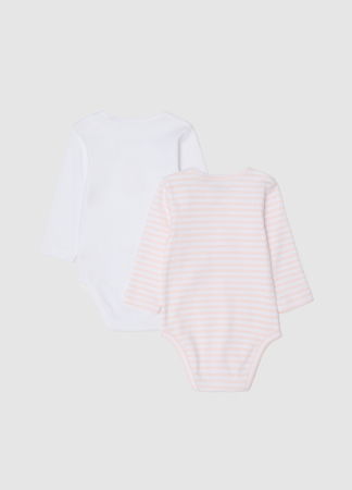 Body si Salopete - OVS Kids Body Maneca Scurta Roz Fete 0-9 Luni