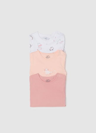 OVS Kids Боди С Коротким Рукавом Для Девочек Розовый 0-9 Месяцев [3]