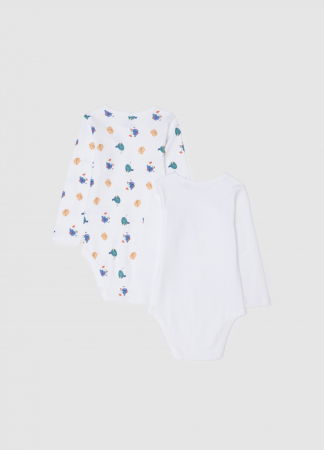 Baieti 0-9 LUNI - OVS Kids Body Maneca Scurta Snow White Baieti 0-9 Luni