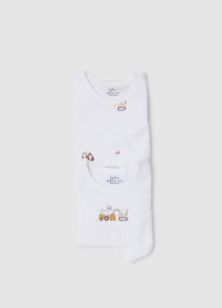 OVS Kids Боди С Коротким Рукавом Для Мальчиков Snow White 0-9 Месяцев [2]